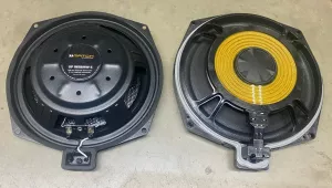 BMW G20 neue Woofer von Match im Vergleich zum originalen Harman Kardon Woofer
