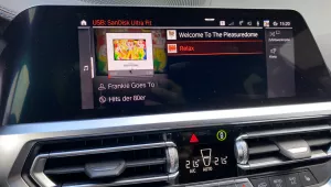 BMW G20 Monitor vom Radio