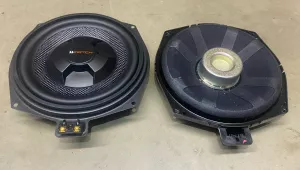 BMW G20 neue Woofer von Match im Vergleich zum originalen Harman Kardon Woofer