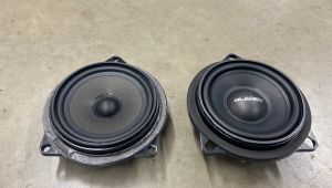 BMW F36 Gladen BMW Mitteltöner im Vergleich zum original Lautsprecher