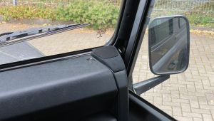 Landrover Defender 90 Lautprecheraufnahmen für den Audison Prima AP2 Breitbänder